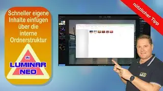 Schneller eigene Inhalte einfügen
über die interne Ordnerstruktur