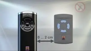 Transmission du signal d’une télécommande Hörmann HSM4 vers une HS5 BS
