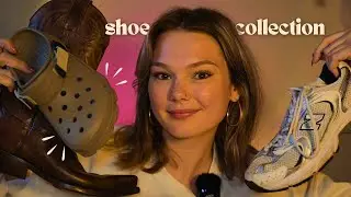 ASMR shoe collection! (casual show & tell) 👟💓