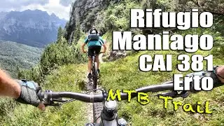 RIFUGIO MANIAGO, Cava Buscada, CAI 381, Erto, Val Zemola