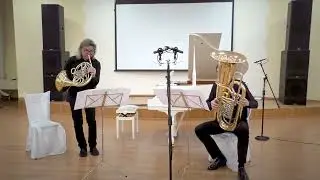 Janos Mazura "In Memoriam" for horn and tuba