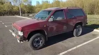Nissan Terrano 1 WD21 VG30 seventh day body inspection + bonus)))