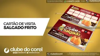 Cartão Fidelidade - Salgado Frito [CDR e PDF]