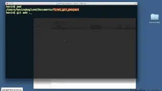3.03  Getting Started Performing your first commit (Создание коммита)