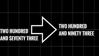 How to Pronounce the Numbers Two Hundred And Seventy Three to Two Hundred And Ninety Three inEnglish