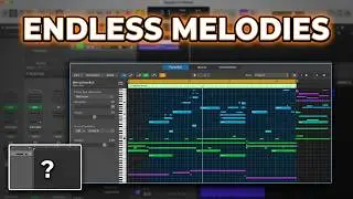 HOW TO MAKE ENDLESS MELODIES IN LOGIC PRO X - MUST WATCH!!
