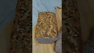 Хлеб из зелёной гречки. Жасыл каракумык наны. Без глютена и муки.