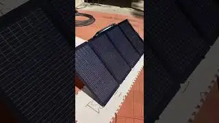 FULL: 🌞 Day 2 EcoFlow 220W Solar Panel Live Usages Morning Sun Position & solar charges River 2 PRO