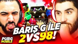 BARIŞ G İLE 2 VS 98 CHALLENGE! EN ZOR OYUN! - PUBG Mobile
