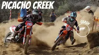 Anson Maloney Takes the Win at Picacho Creek! Big Crash!