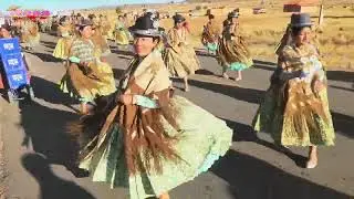 TRADICIONAL RECORRIDO DE LA DANZA MORENADA LA PAZ-BOLIVIA