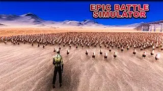 1 ZOMBIE VS. 10,000 CHICKENS - Ultimate Epic Battle Simulator