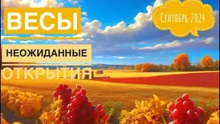 Весы ♎️ СЕНТЯБРЬ 2024 года 🗝💐☀️✨Таро Ленорман прогноз предсказания