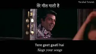 Easy Hindi Songs to Practice listening  Present Imperfect Tense   The Hindi Tutorials