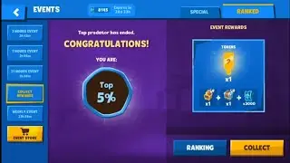 Zooba – 2 Days Event Top 5%/ Top Predator 2023 June