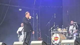 Let's Rock Shrewsbury 2024 - Jason Donovan and his scans