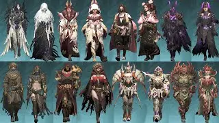 Monster Hunter Wilds: ALL Male & Female Armor Sets Compared!