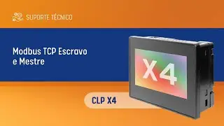 CLP X4 - Modbus TCP Slave e Master | Português