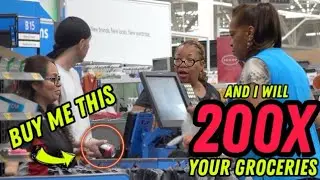Asking People To Buy My Water, Then Giving Them 200x What They Give Me in Groceries...