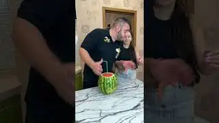 OMG Toilet paper and watermelon!😁 #shorts Best video by MoniLina