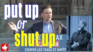 It's put up or shut up time for the NDP: Poilievre dares Singh to commit to non-confidence vote