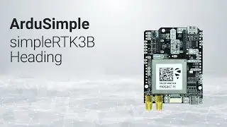 Dual band GNSS RTK simpleRTK3B Heading receiver from ArduSimple powered by Septentrio Mosaic-H