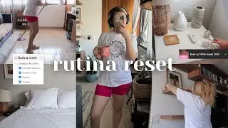 RUTINA RESET ☁  Limpieza profunda y organización de hogar ✨