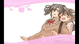 【illustrationMaking】斎藤未乃＆斎藤詩織を描いてみた。