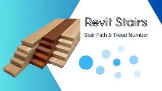 #49 Revit Stair Path and Tread Number