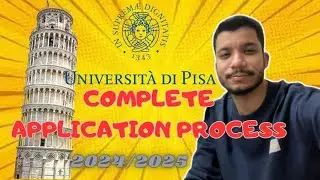 How to apply English Program In  University Of Pisa in 2024,Complete Guide