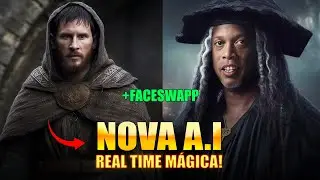 NOVA INTELIGÊNCIA ARTIFICIAL REALTIME E FACESWAP!! (Grátis) Foto própria  + SDXL Turbo!!