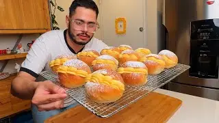 BOMBAS DE CREMA (BIEN RELLENAS) | Frede Brocha