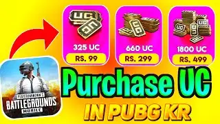 PUBG KR UC Purchase Method | 2024 New Trick