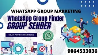 Group Finder - WhatsApp Group Marketing Software | WhatsApp Group Sender