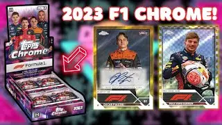 AUTO! 2023 Topps Chrome Formula 1 Hobby Box Review!
