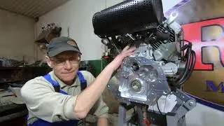 Сборка понижающего редуктора на двигатель 