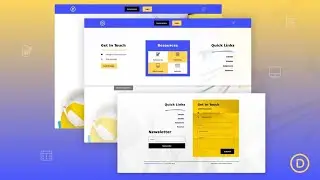 Download a FREE Header and Footer for Divi’s Classroom Layout Pack