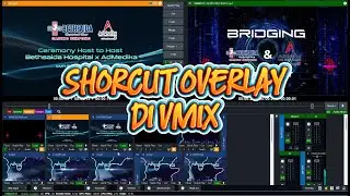 CARA MEMBUAT SHORTCUT OVERLAY DI VMIX
