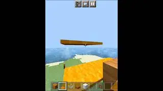 how to make a scarecrow in Minecraft #minecraft #shorts