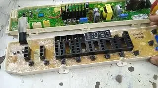NO Power On LG Topload W/M || A Commen Problem How To Fix || PCB Repair #Malayalam