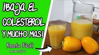 Jugo para BAJAR el COLESTEROL y TRIGLICÉRIDOS de forma NATURAL 🏋🏻‍♂️