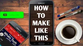How to Make Phone Potrait (Vertical) Overlay for Youtube Videos in Android | Make Pro Overlay BG |