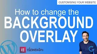 Apply or Change a Background Overlay in Elementor