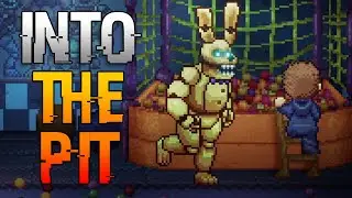 ZERANDO FNAF INTO THE PIT em 13 MINUTOS KKKKK