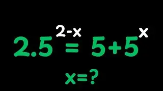 Nice Math Olympaid Exponential Equation Problem