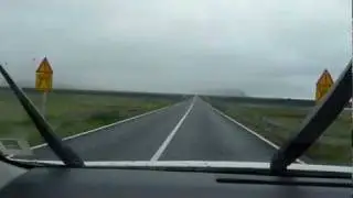 Driving in Iceland