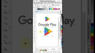Logo Google Play Store dengan Coreldraw 