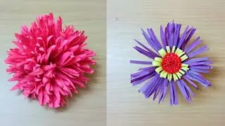 Easy Paper flowers| paper crafts