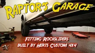 Fitting Rock Sliders to a Mitsubishi L200 - Raptor's Garage | The Archives