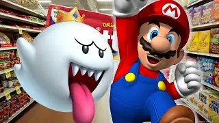 Mario Bros, Goomba, Boo Skittles meme - 5G Meme